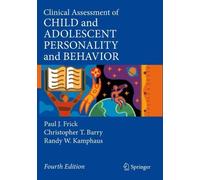 Paul J. Frick Christopher Clinical Assessment of Child and Adolesce (Tascabile)