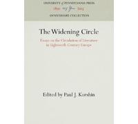 Paul J. Korshin The Widening Circle (Copertina rigida) Anniversary Collection