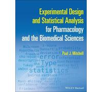 Paul J. Mitchel Experimental Design and Statistical Analysis for Pha (Tascabile)