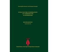 Paul J Tompkins Human Factors Considerations of Undergrounds (Copertina rigida)