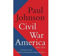 Paul Johnson Civil War America (Tascabile)