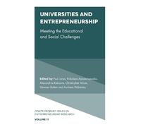 Paul Jones Universities and Entrepreneurship (Copertina rigida)