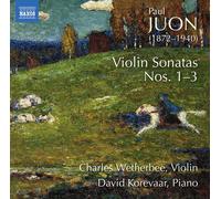Paul Juon Paul Juon: Violin Sonatas Nos. 1-3 (CD) Album