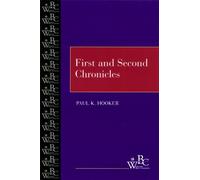 Paul K. Hooker First and Second Chronicles (Tascabile)