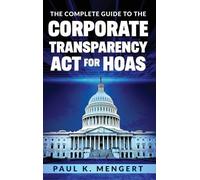 Paul K Mengert The Complete Guide to the Corporate Transparen (Copertina rigida)