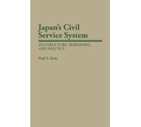 Paul Kim Japan's Civil Service System (Copertina rigida)