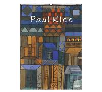 Paul Klee 2027: Kunstkalender 50x70 cm mit 12 Meisterwerken der Klassischen Moderne und sprachneutralem Kalendarium