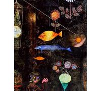 Paul Klee’s Magic Fish | Blank Sketchbook for Art, Notes & Creative Work: Minimalist Blank Notebook Inspired by Modern Art Masterpieces