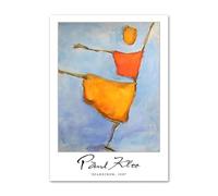 Paul Klee Spaventapasseri Poster Pittura astratta su tela Paul Klee Stampa artistica da parete Paul Klee per la decorazione domestica moderna di arte della parete Immagine 50x70 cm Senza cornice