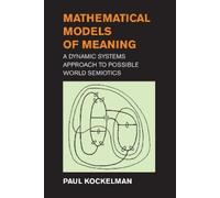 Paul Kockelman Mathematical Models of Meaning (Tascabile)