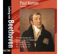 Paul Komen Piano Sonatas 5 (CD)