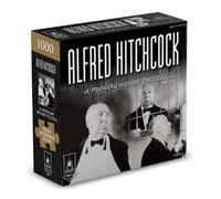 Paul Lamond Games 7215 Classic Mystery Jigsaw Puzzle-Alfred Hitchcock, Black, 10