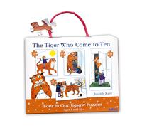 Paul Lamond Tiger Who Came to Tea 4-in-1 Puzzle Single