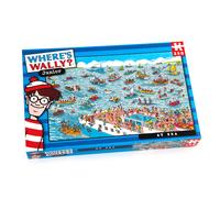Paul Lamond Where's Wally At sea Puzzle (250-Piece), Blue