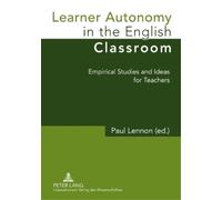 Paul Lennon Learner Autonomy in the English Classroom (Tascabile)