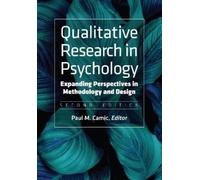 Paul M. Camic Qualitative Research in Psychology (Tascabile)