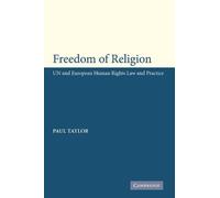 Paul M. Taylor Freedom of Religion (Tascabile)