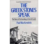 Paul MacKendrick The Greek Stones Speak (Tascabile)