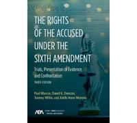 Paul Marcus David Duncan Tommy Mil The Rights of the Accused under t (Tascabile)