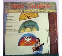 PAUL MARTIN - country's greatest love songs (PLANTATION 509 LP)