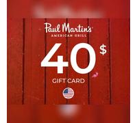 Paul Martin's American Grill Gift Card 40 USD Key - UNITED STATES