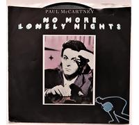 PAUL McCARTNEY 45 RPM NO MORE LONELY NIGHTS / NO MORE LONELY NIGHTS