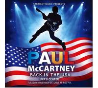 Paul McCartney Back IN The USA Denver 2005 Live 2CD Treasure Ark US Tour NUOVO