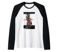 Paul McCartney dei Beatles a Glastonbury Andy Willsher Maglia con Maniche Raglan