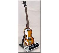 Paul McCARTNEY - Plettro per basso Hofner in miniatura con plettro per chitarra