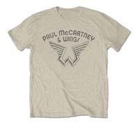 Paul Mccartney - T-Shirt # M Unisex Neutral # Wings Logo