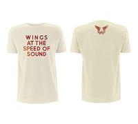 Paul Mccartney - T-Shirt # S Unisex Neutral # Wings At The Speed Of Sound