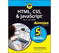 Paul McFedries HTML, CSS, & JavaScript All-in-One For Dummies (Tascabile)