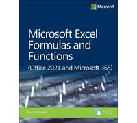 Paul McFedries Microsoft Excel Formulas and Functions (Office 2021 a (Tascabile)