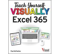 Paul McFedries Teach Yourself VISUALLY Excel 365 (Tascabile)