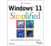 Paul McFedries Windows 11 Simplified (Tascabile) Teach Yourself VISUALLY (Tech)