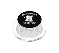 Paul mi avrebbe scritto una lettera umorismo cristiano divertente PopSockets PopGrip per MagSafe