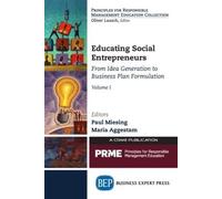 Paul Miesing Educating Social Entrepreneurs, Volume I (Tascabile)