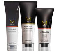 Paul Mitchell Mitch For Men Strong Hair Set (Shampoo 250ml + Conditioner 250ml + Gel 150ml)