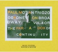 Paul Motian - On Broadway Vol. 4 - Or The Paradox - Cd