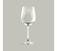 Paul Nagel - Bicchiere da vino bianco con incisione, 450 ml, set da 6 pezzi, serie LUCCA, Paul Nagel