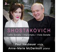 Paul Neubauer and Anne-Marie McDermott - Shostakovich: Cello Sonata, Impromptu, Viola Sonata