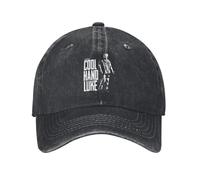 Paul Newman Cool Hand Luke Animal Print Demin cap Outdoor Adventures cap Cappellino da Baseball Femminile
