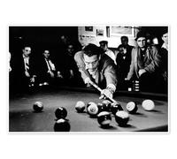 Paul Newman - Lo spaccone Poster 30 x 20 cm Nero e Bianco Quadri Decorazione per pareti