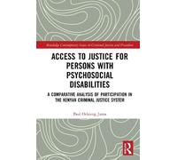 Paul Ochieng Ju Access to Justice for Persons with Psychosoci (Copertina rigida)