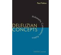 Paul Patton Deleuzian Concepts (Copertina rigida) Cultural Memory in the Present
