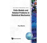 Paul Purdon Mar Potts Models And Related Problems In Statisti (Copertina rigida)