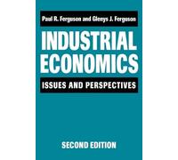 Paul R. Ferguson Glenys Ferguson Industrial Economics (Tascabile)