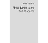 Paul R Halmos Finite-Dimensional Vector Spaces (Tascabile)
