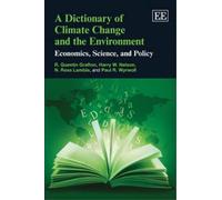 Paul R. Wyrwoll R. Quentin Grafton A Dictionary of Climate C (Copertina rigida)