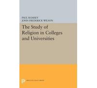 Paul Ramsey John Frederic The Study of Religion in Colleges and Univ (Tascabile)
